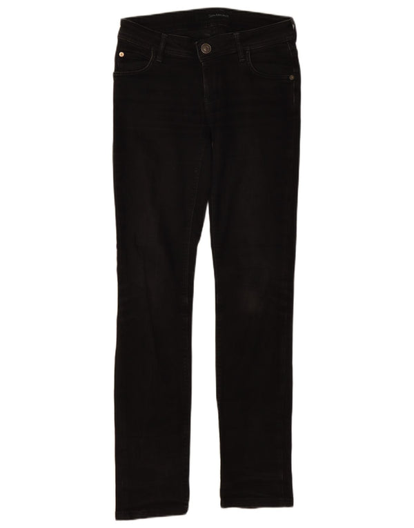 Damskie jeansy skinny Calvin Klein W28 L30 czarne