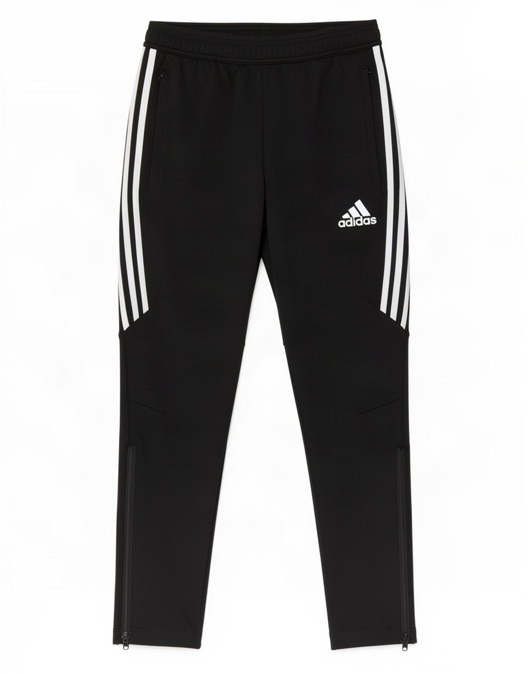 Damskie spodnie dresowe Adidas Climalite UK 10, małe, czarne, poliestrowe