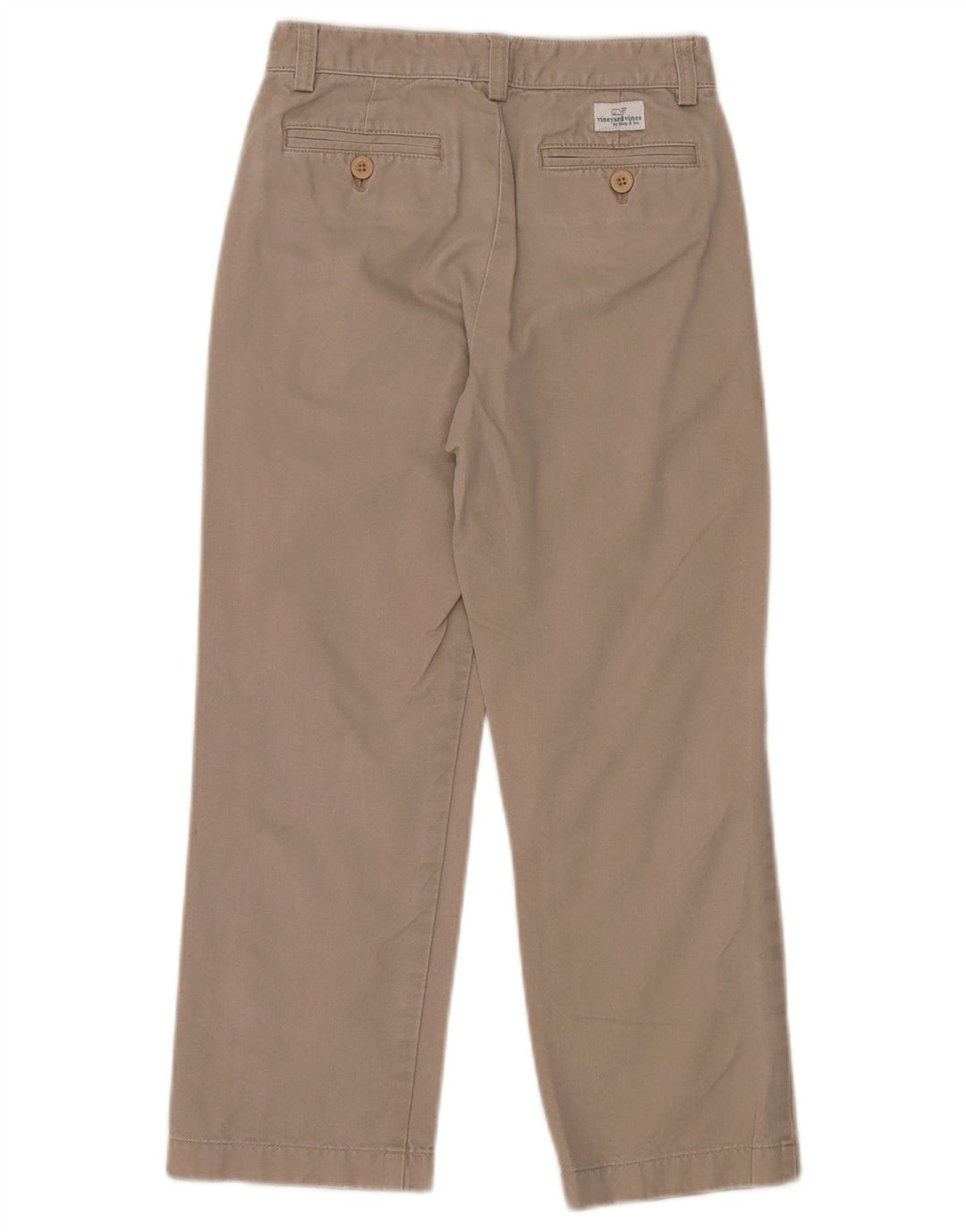 Spodnie chino chłopięce VINEYARD VINES 7-8 lat W24 L22 beżowa bawełna