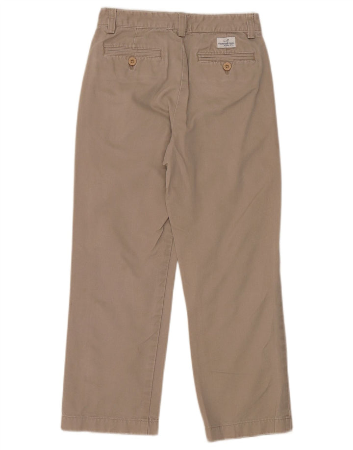 Spodnie chino chłopięce VINEYARD VINES 7-8 lat W24 L22 beżowa bawełna