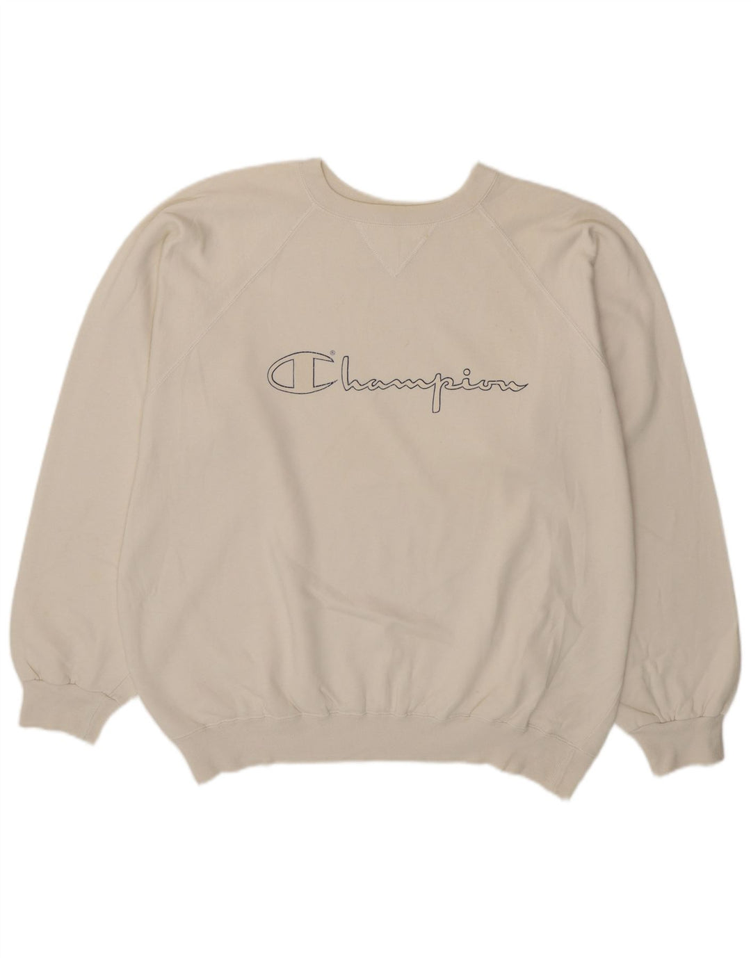 Męska bluza z grafiką Champion XL, biała, bawełniana