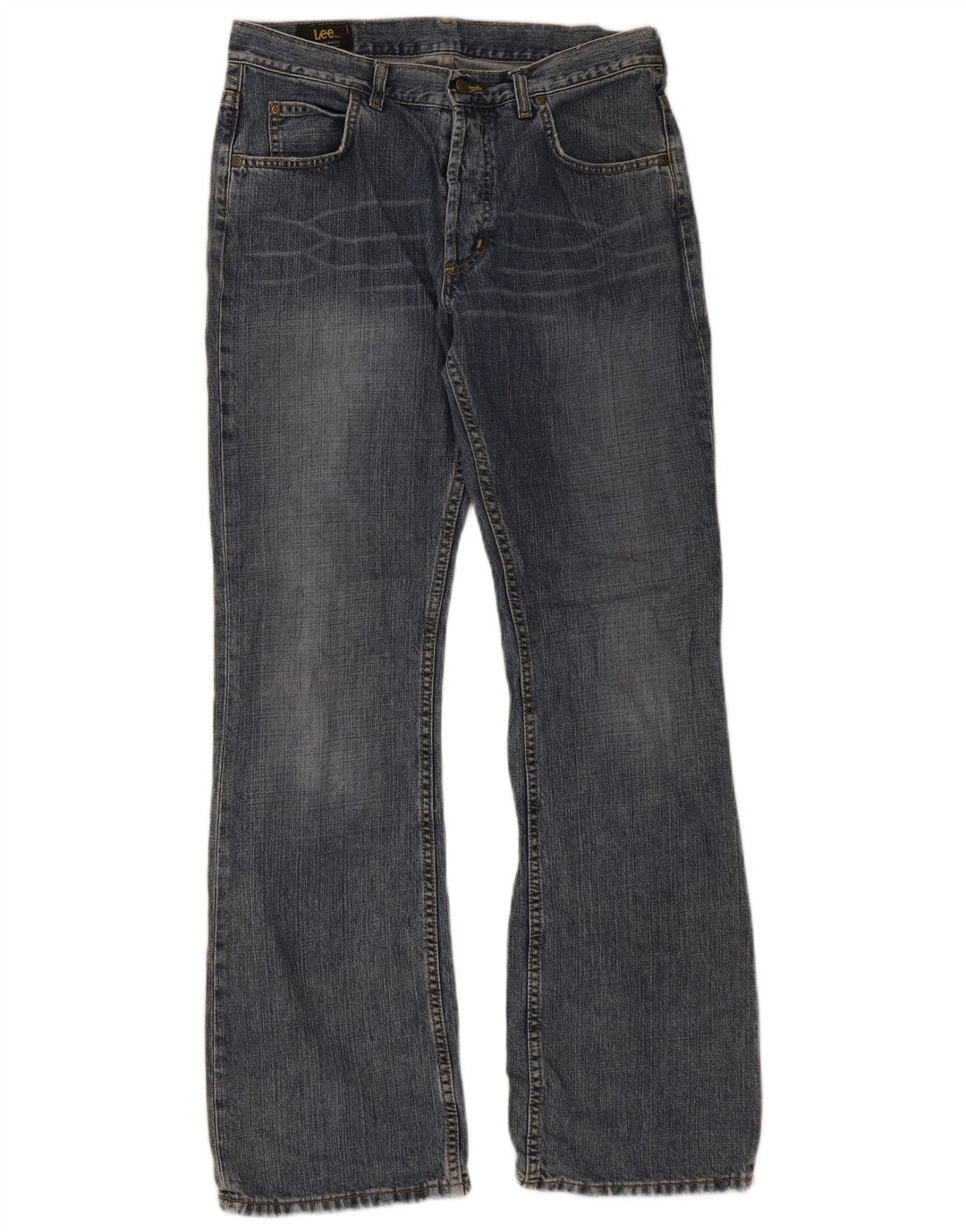 Męskie jeansy Lee Denver Bootcut W34 L34, granatowe, bawełniane