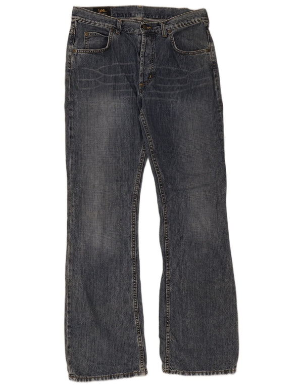 Męskie jeansy Lee Denver Bootcut W34 L34, granatowe, bawełniane