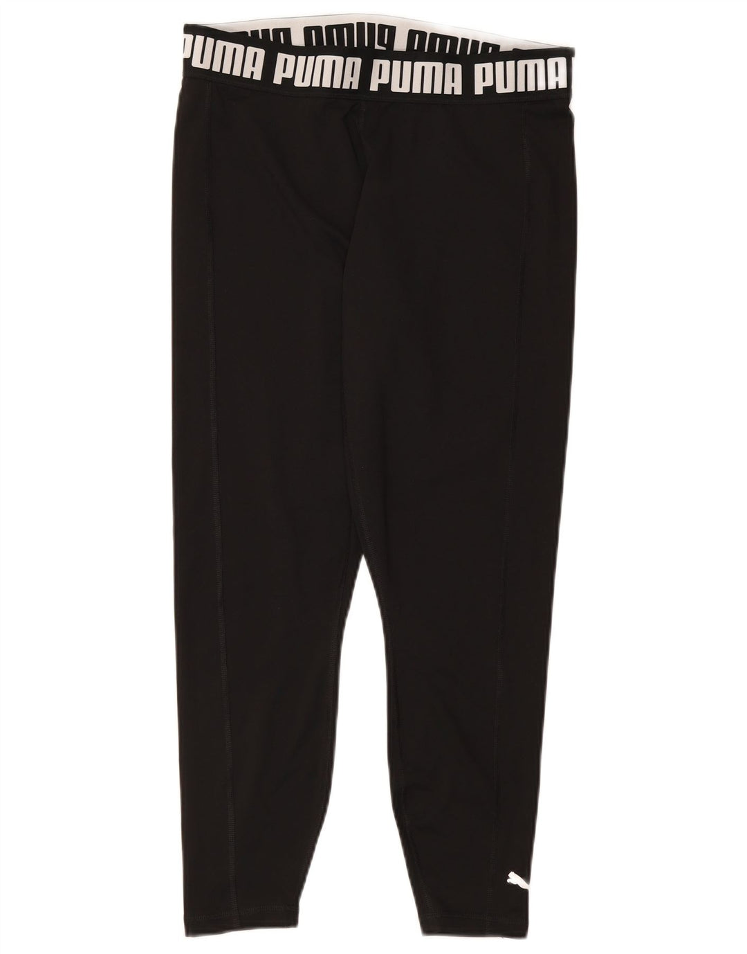 Damskie legginsy Puma Graphic Crop UK 14, duże czarne