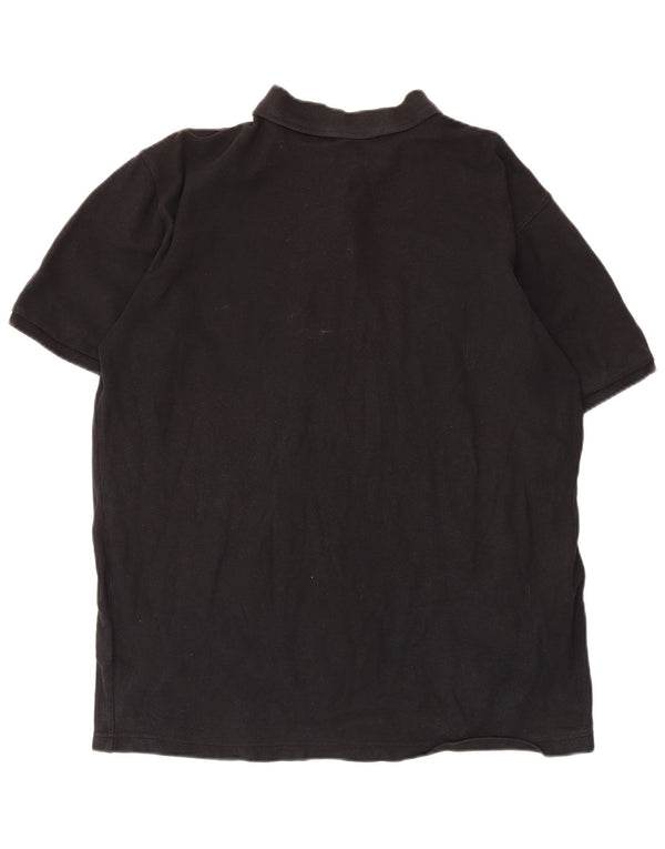 Męska koszulka polo Fila XL, czarna, bawełniana