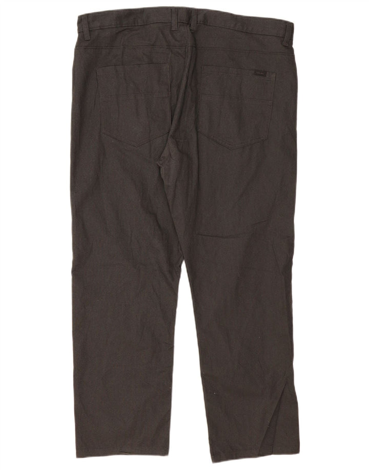 Męskie spodnie casual CALVIN KLEIN W36 L30, czarna bawełna