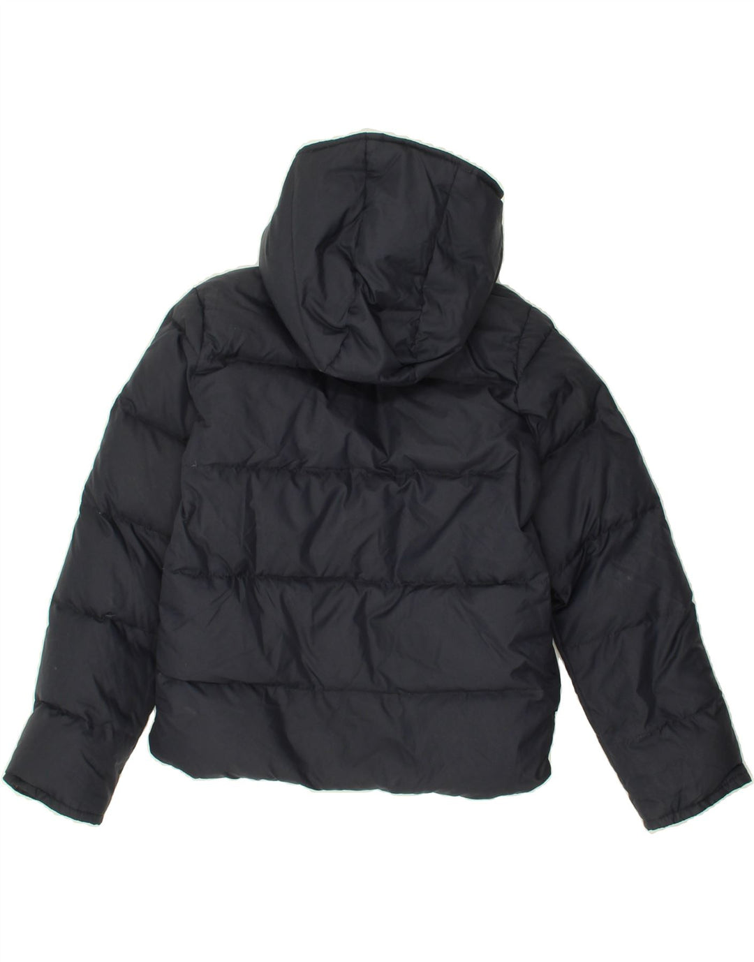 WOOLRICH Boys Hooded Padded Jacket 9-10 Years Navy Blue Nylon Vintage Woolrich and Second-Hand Woolrich from Messina Hembry 