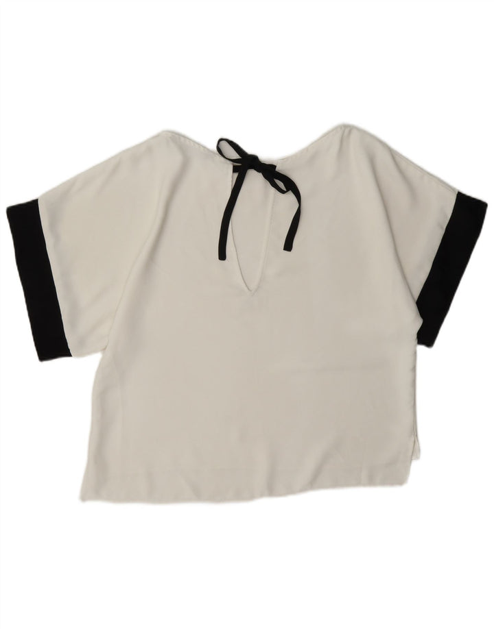 Damska bluzka oversize Zara UK 6 XS w kolorze białym