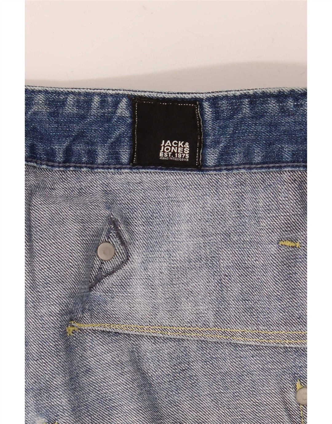 Męskie jeansy Jack & Jones Cargo w trudnej sytuacji, przycięte W30 L25, niebieskie