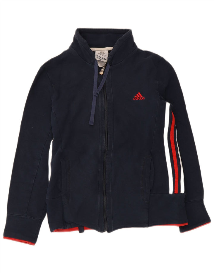 Kurtka chłopięca Adidas o regularnym kroju, 9-10 lat, mała, granatowa