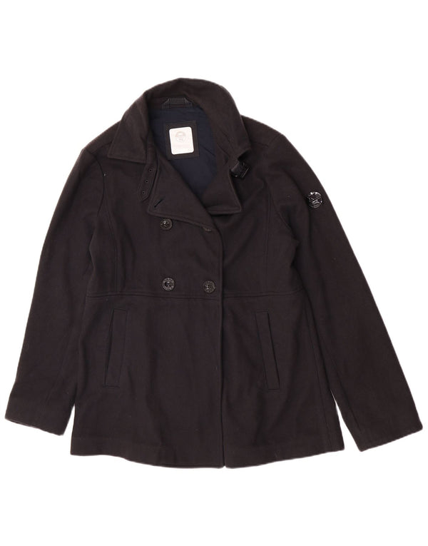Płaszcz damski North Sails Pea Coat UK 14, duży, granatowy, wełniany, klasyczny