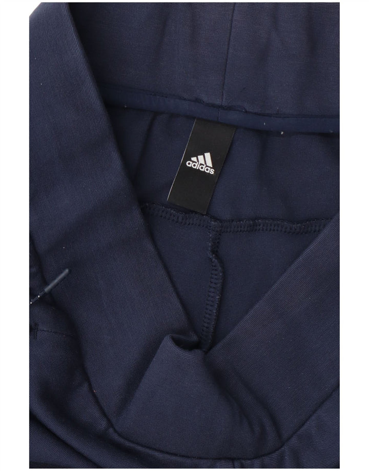Damskie spodnie dresowe Adidas UK 14, duże, granatowe