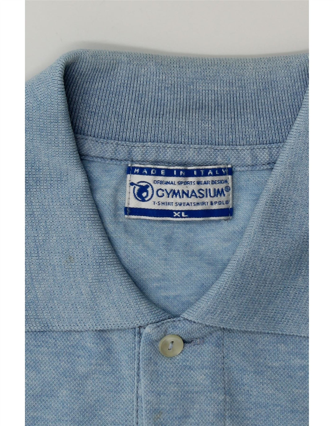 Męska koszulka polo GYMNASIUM XL niebieska