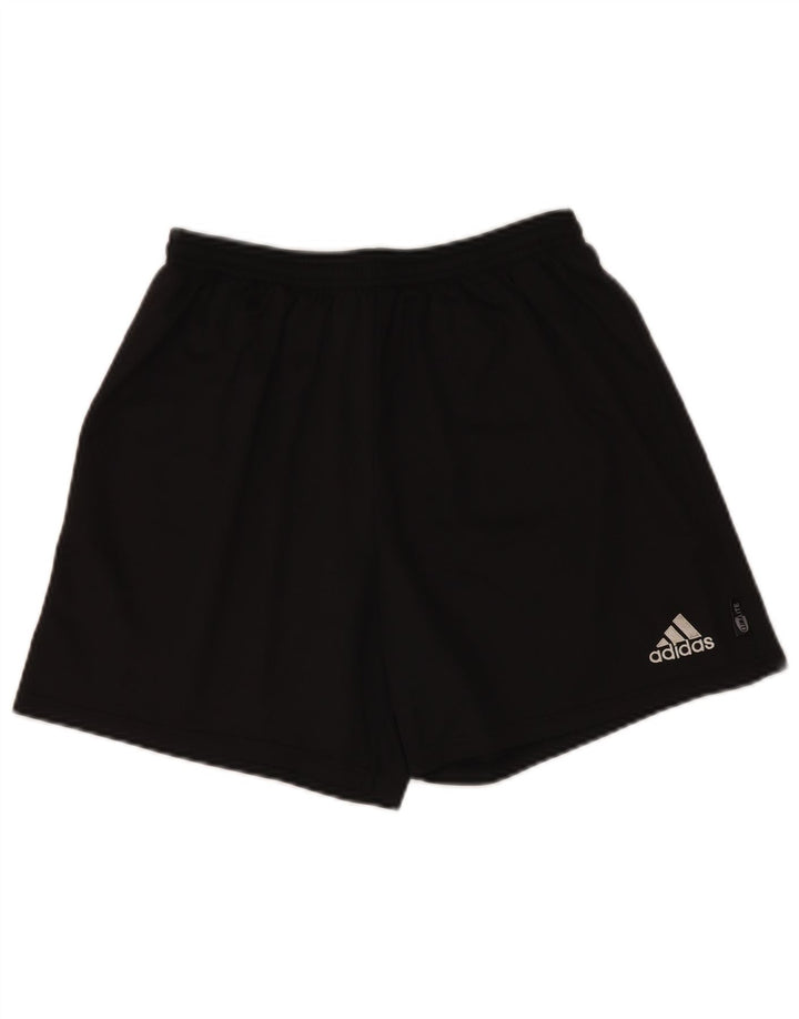Męskie spodenki sportowe Adidas Climalite, duże, czarne, poliestrowe