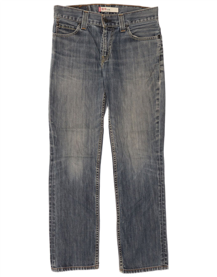 Levi's Męskie 511 Slim Jeans W33 L34 Niebieski