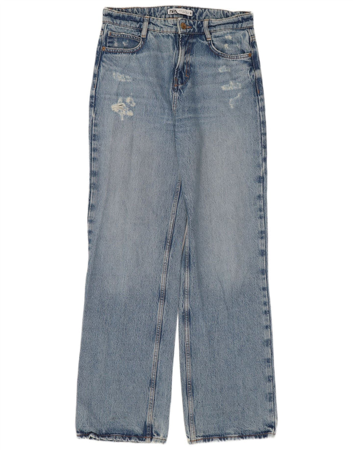 Damskie dżinsy ZARA Bootcut EU 36 XS W26 L32 Niebieskie
