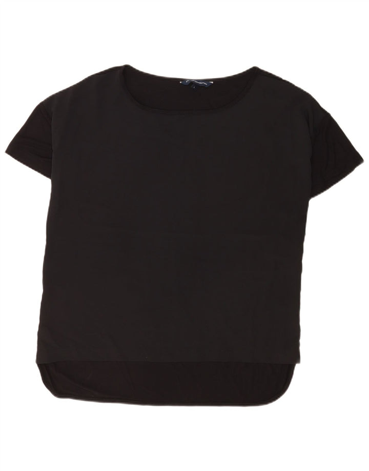 Bluzka damska French Connection Top UK 16 Large Czarna Wiskoza
