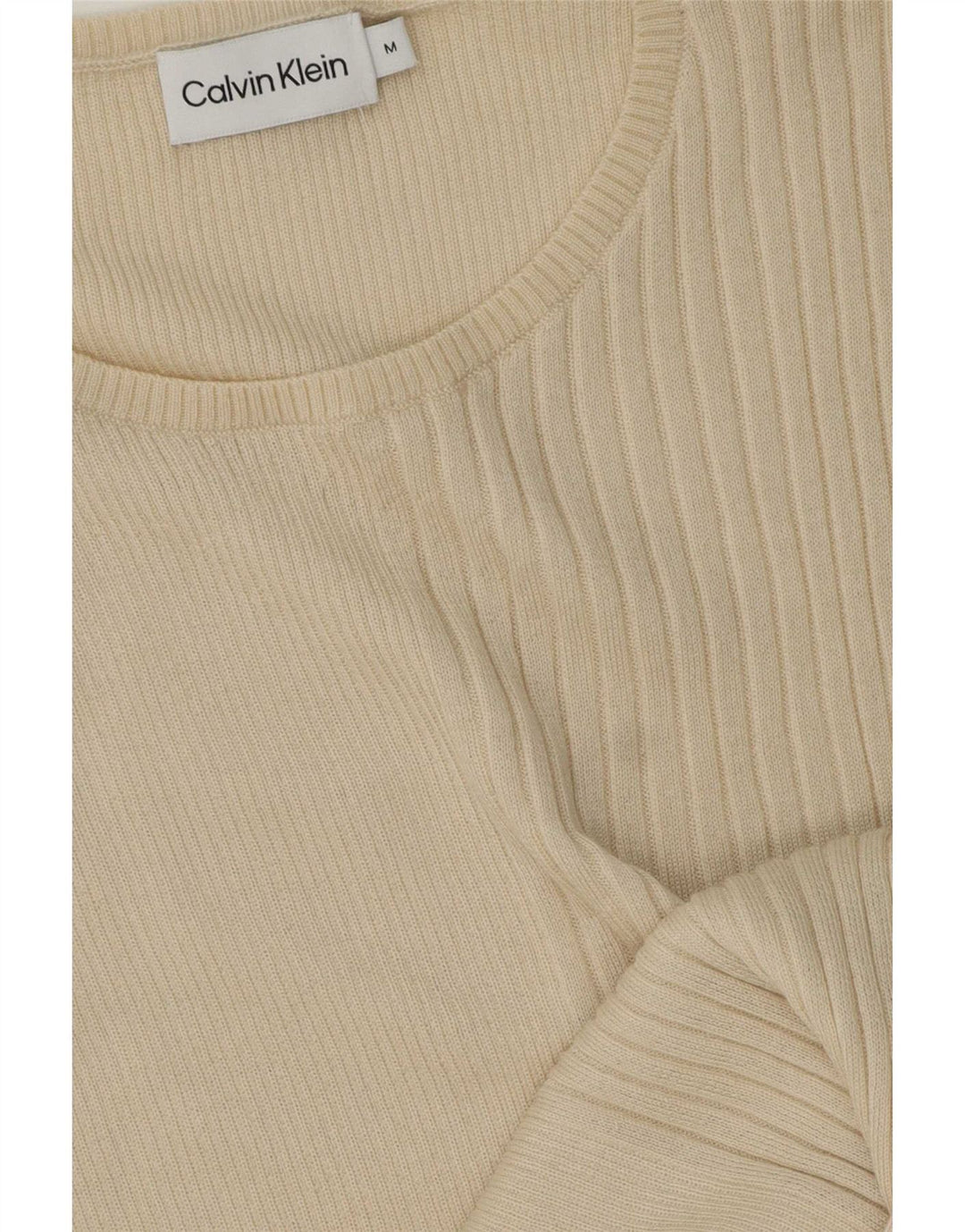 Damski podkoszulek Calvin Klein Longline Vest UK 14 średni beż