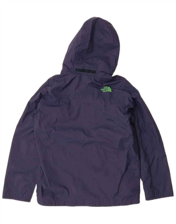 Chłopięca kurtka przeciwdeszczowa z kapturem The North Face 14-15 lat, granatowa