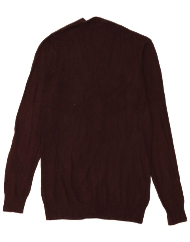 Sweter damski Zara UK 12 Średni brązowy wiskoza