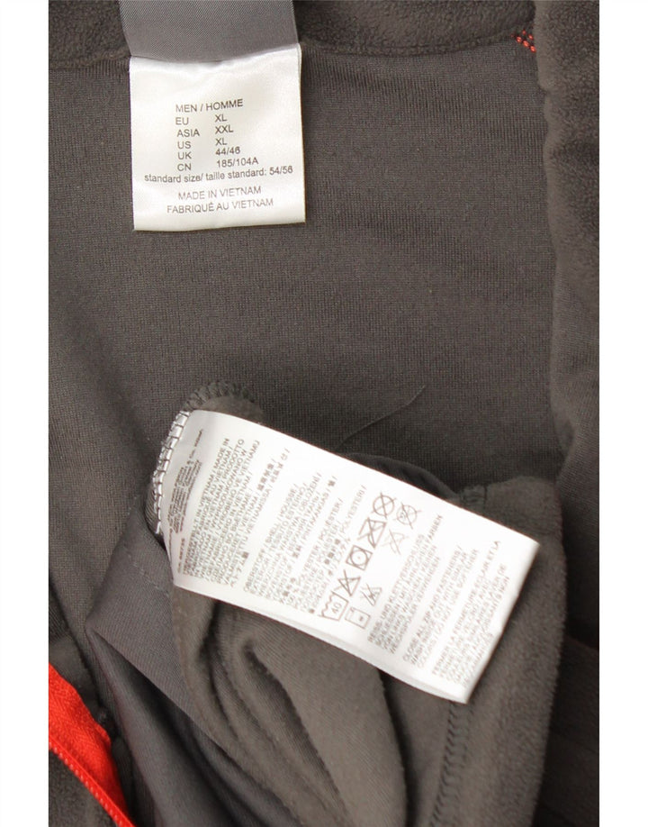 Męska kurtka polarowa Jack Wolfskin UK 44/46 XL, szary poliester