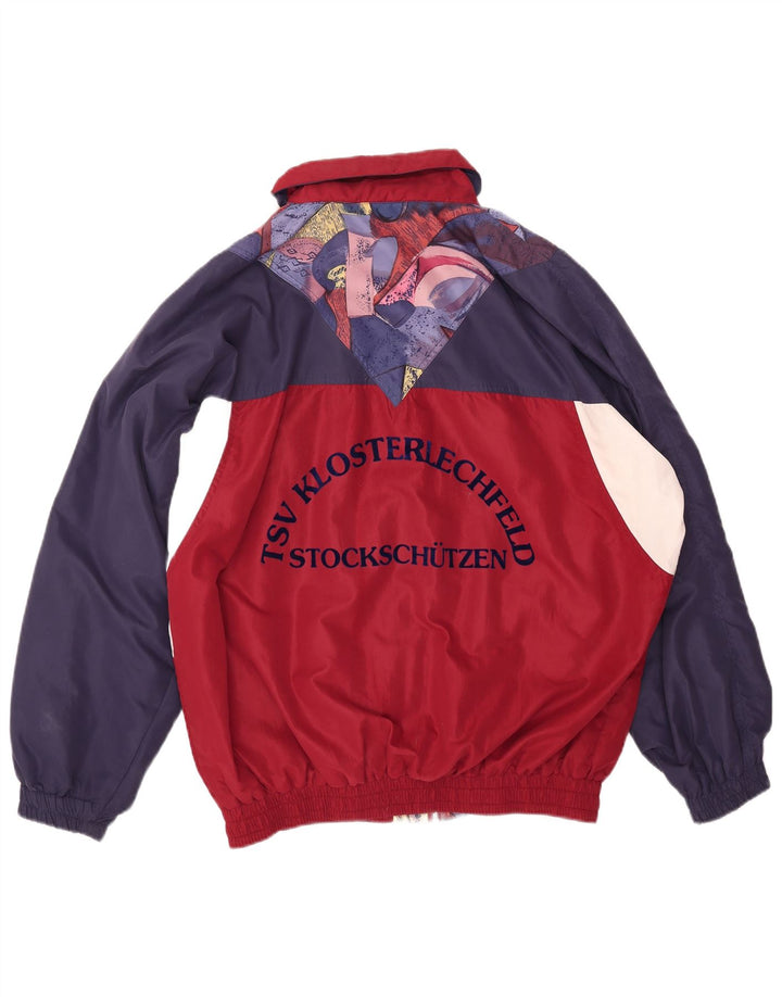 Męska kurtka dresowa VINTAGE z grafiką 2XL w kolorze granatowym