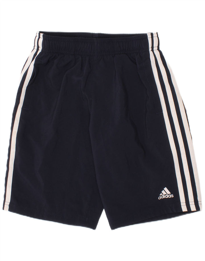 Spodenki sportowe chłopięce Adidas 9-10 lat, granatowe, poliestrowe