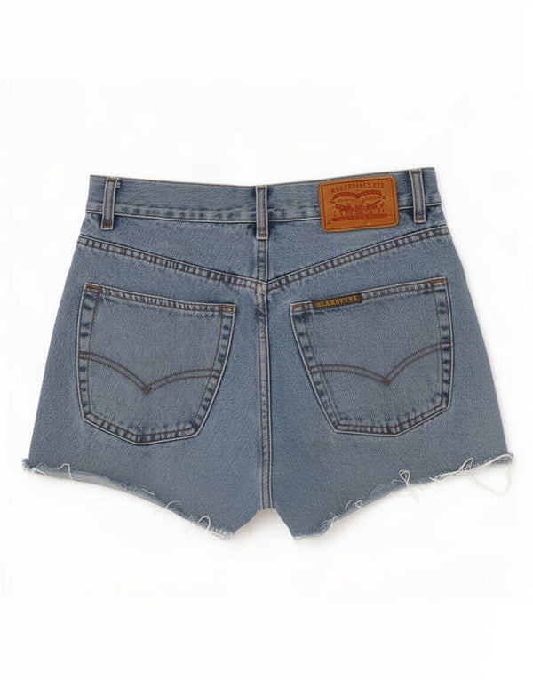 Damskie spodenki jeansowe Levi's Medium W29, niebieska bawełna