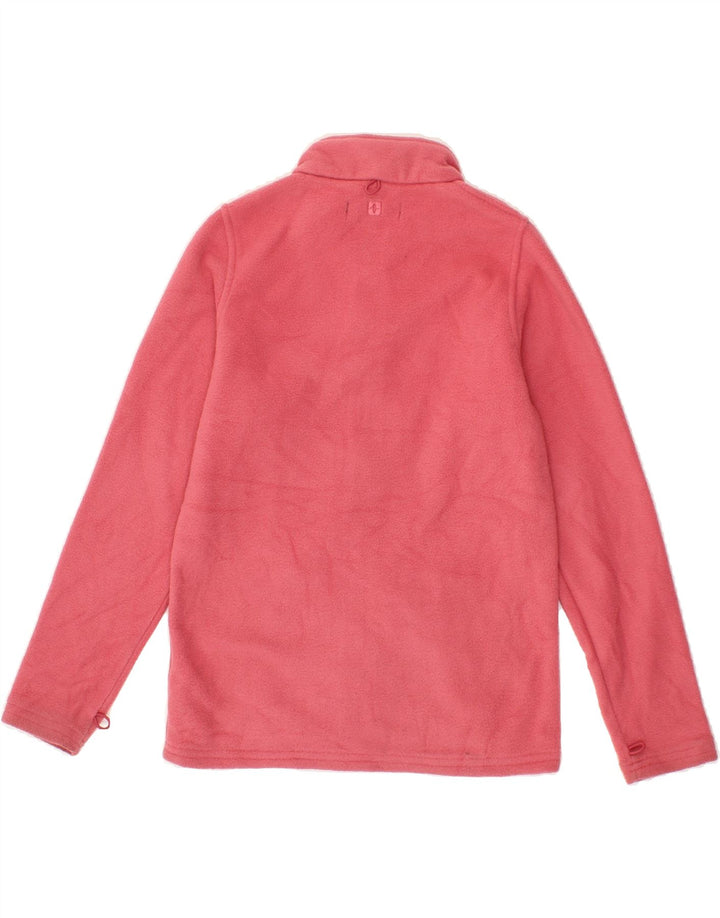 MOUNTAIN WAREHOUSE Girls Fleece Jacket 11-12 Years Pink Polyester Vintage Mountain Warehouse and Second-Hand Mountain Warehouse from Messina Hembry 