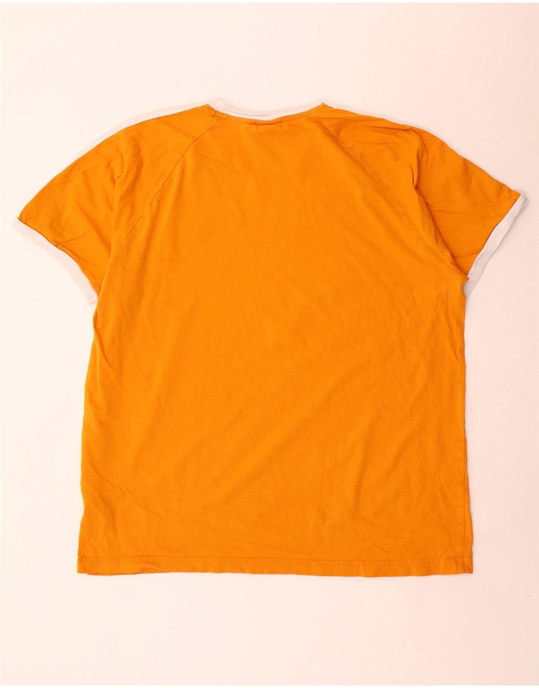 Adidas Męska koszulka Top 2XL Pomarańczowa bawełna