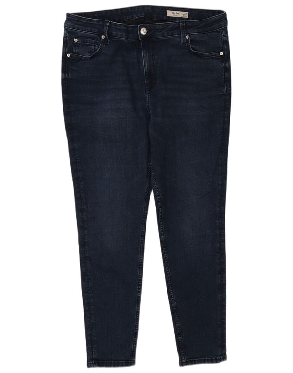 Marks & Spencer Damskie The Ivy Skinny Jeans UK 18 XL W36 L28 Niebieskie