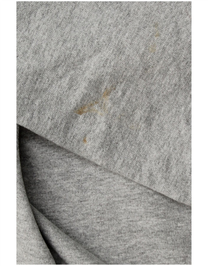 CREW CLOTHING Damska bluza z zamkiem błyskawicznym, UK 20 2XL, szara bawełna