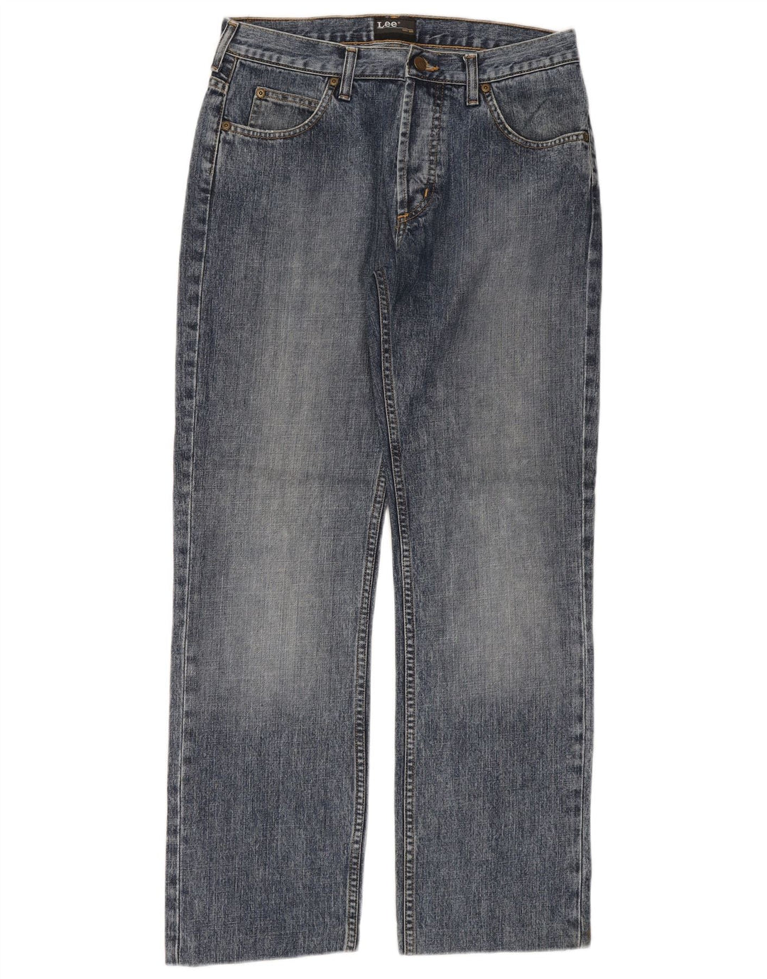 Męskie dżinsy Lee Seattle Straight W31 L30 Niebieskie bawełniane