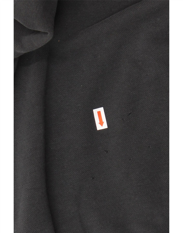 Damski sweter z kapturem NIKE UK 14, średni czarny, bawełniany