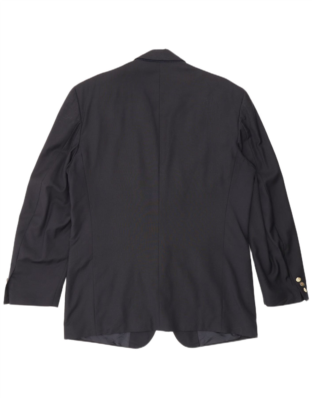Męska marynarka zapinana na 2 guziki Yves Saint Laurent IT 52 XL Granatowa, nowa wełna