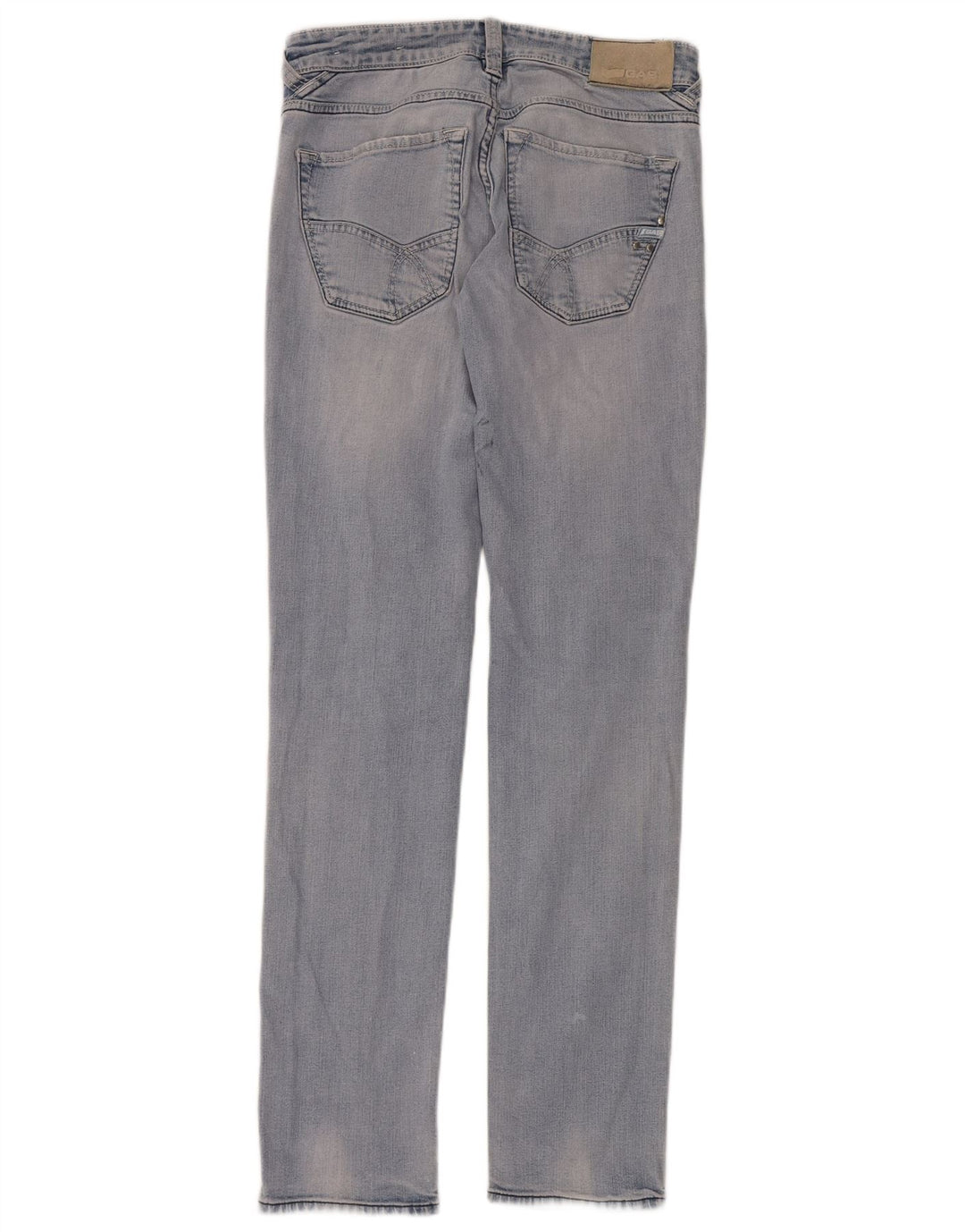 Damskie jeansy Gas Slim W30 L34 Niebieskie bawełniane