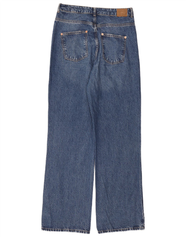 Damskie proste dżinsy Zara EU 40 Medium W30 L33 Niebieskie bawełniane