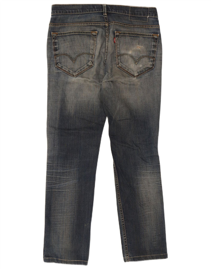 Męskie jeansy Levi's 519 Slim W34 L30 Niebieskie
