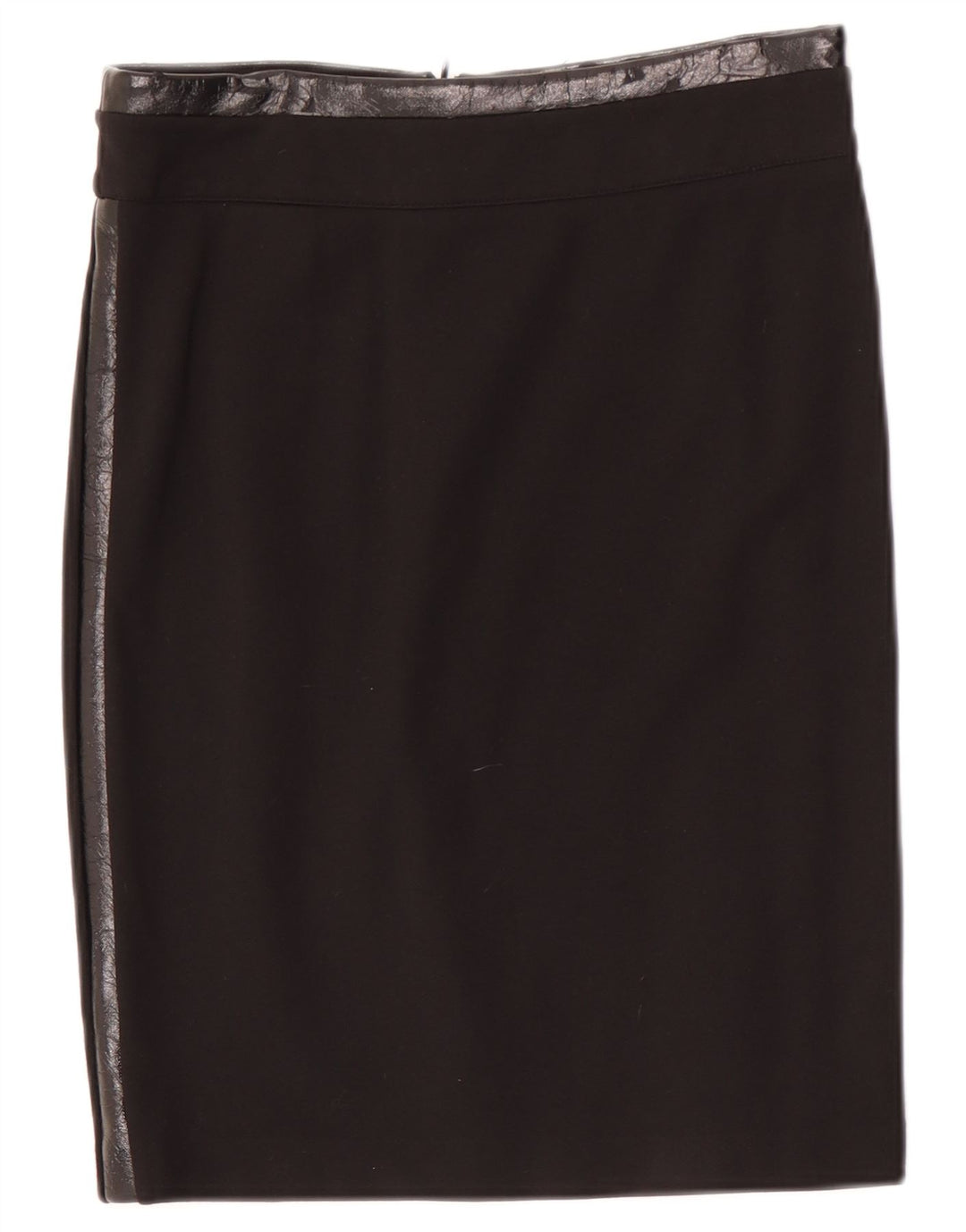 Guess Prosta spódnica damska Medium W28 Czarna wiskoza