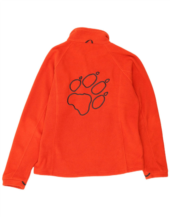 Męska kurtka polarowa Jack Wolfskin Graphic Liner UK 42 XL, czerwona, poliestrowa