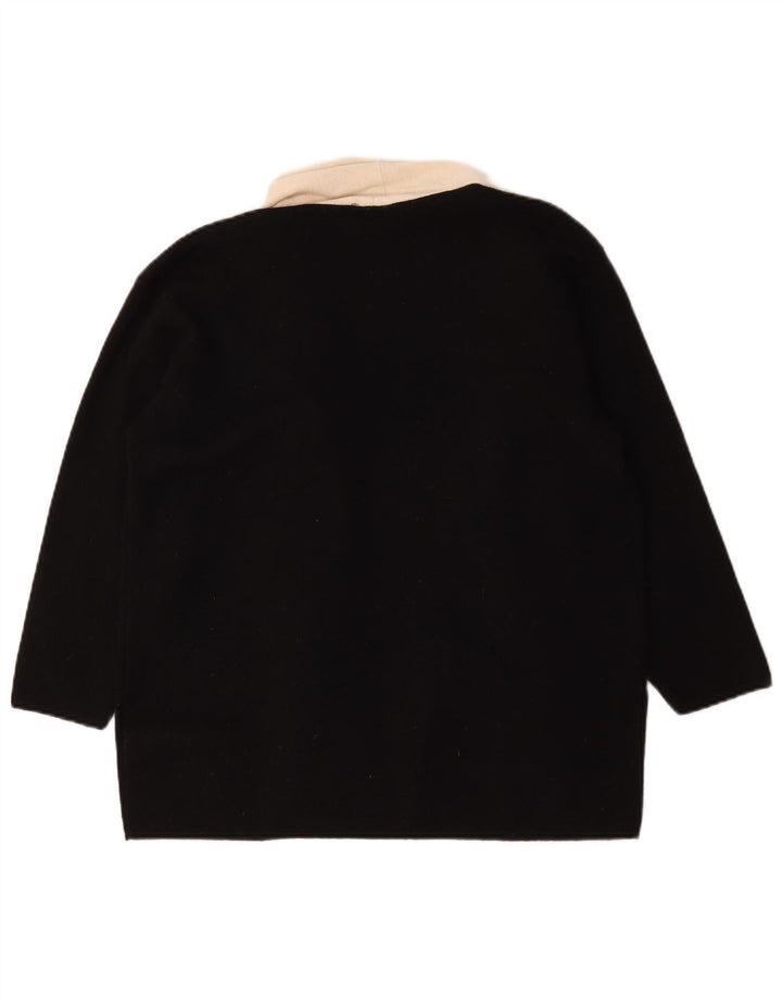 Marks & Spencer Damski sweter oversize UK 12, średni czarny
