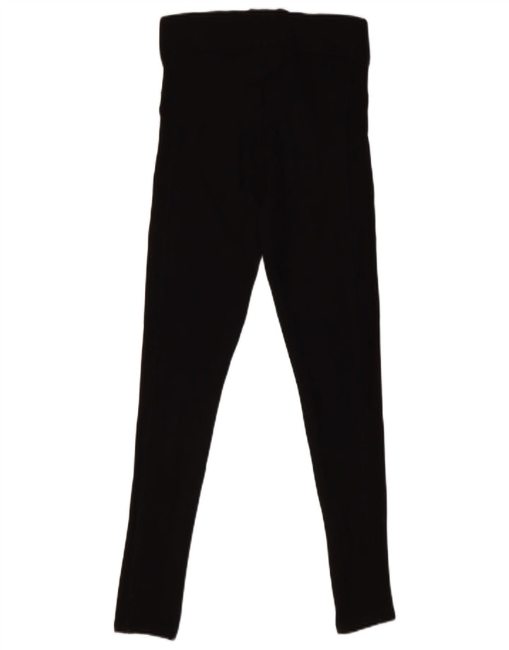 Legginsy damskie Topshop UK 8 Small, czarna wiskoza