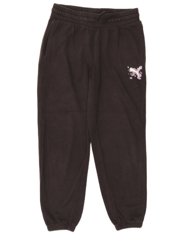 Damskie spodnie dresowe Puma o luźnym kroju Joggers UK 14 Medium Black