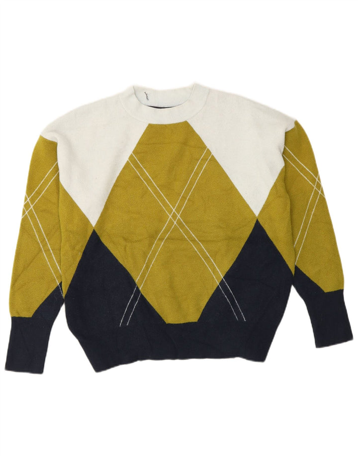 Sweter damski Marks & Spencer z okrągłym dekoltem, UK 14, średni, wielokolorowy