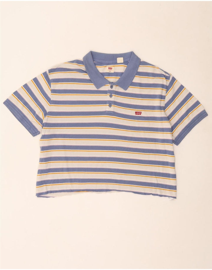 Męska koszulka polo Levi's 2XL w niebieskie paski