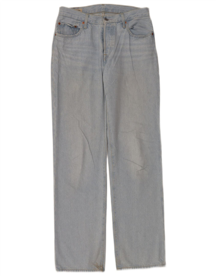Damskie jeansy LEVI'S 501 Straight W26 L32 Niebieskie bawełniane