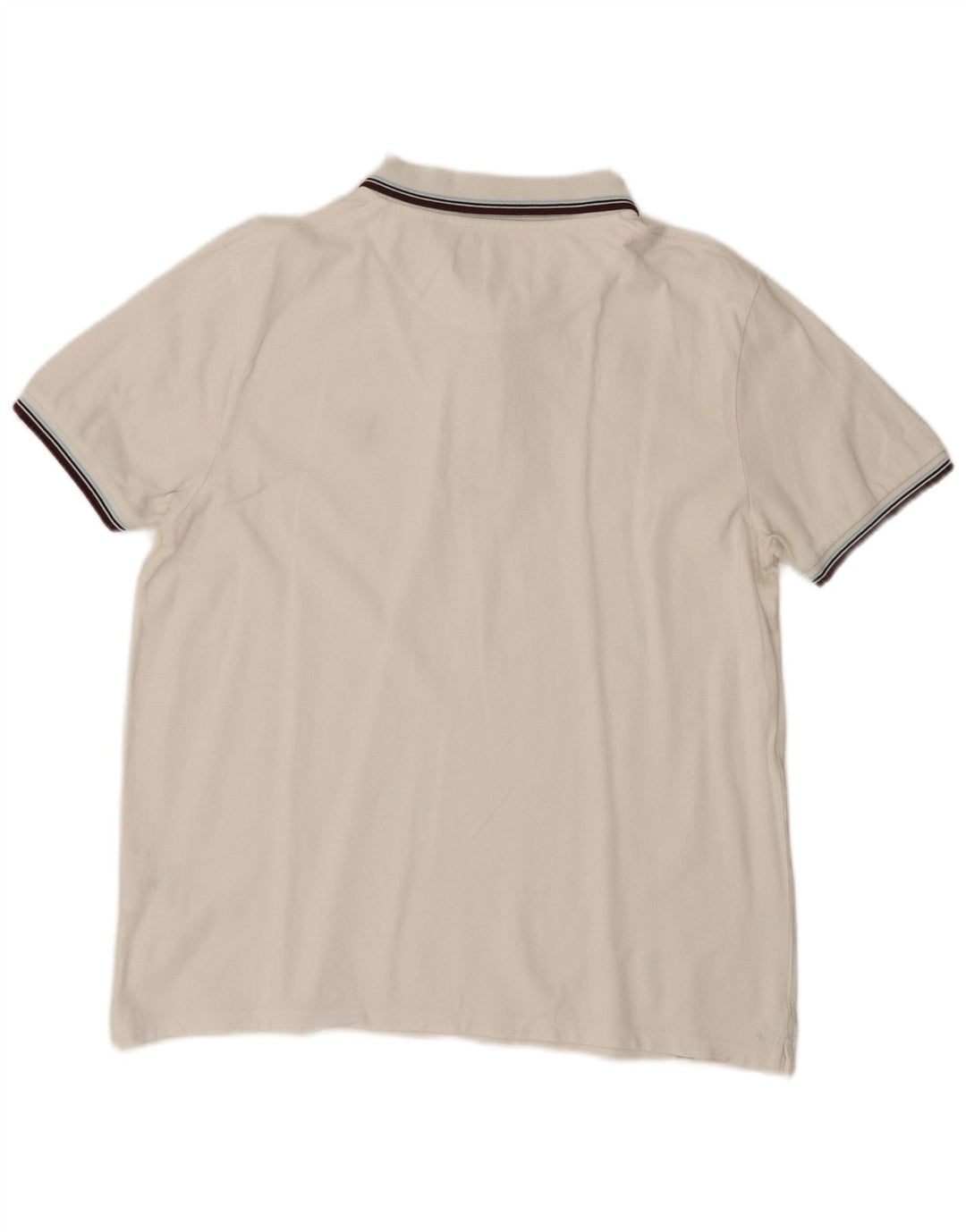 Męska koszulka polo Lyle & Scott XL w białe paski, bawełniana