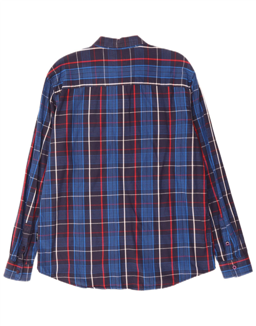 Koszula męska Wrangler o regularnym kroju XL, bawełniana w granatową kratkę