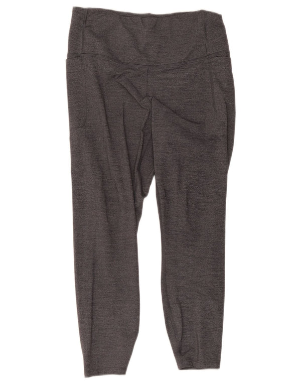 Damskie legginsy Capri Under Armour UK 12, średnioszare