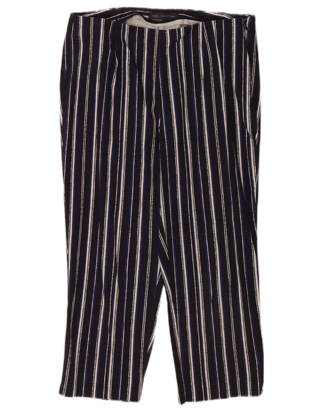 Spodnie damskie Capri Marks & Spencer UK 12 Medium W30 L20 Granatowe